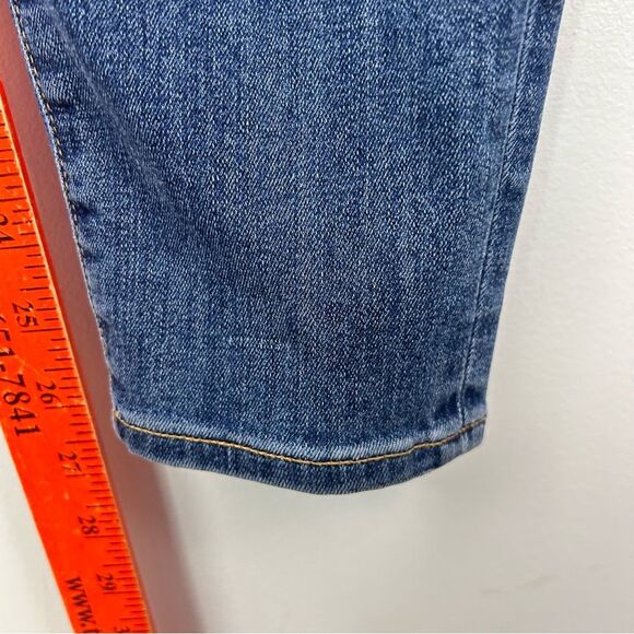 VERONICA BEARD Debbie High-Rise Skinny Jeans Button Fly Lava Stone Dark Wash 24 - Picture 7 of 16